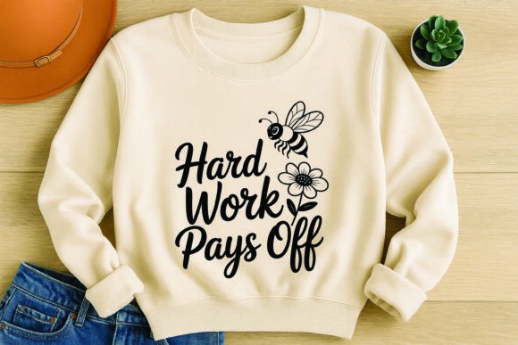 Bee Quote SVG T-Shirt Design: Graphics for Crafts & Branding