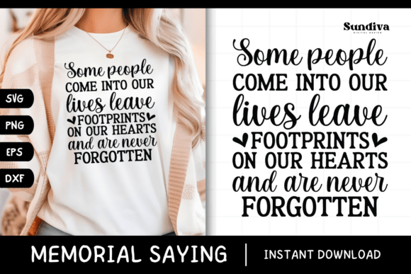 Heartfelt Memorial Quote SVG 2: Graphics for Meaningful Crafts