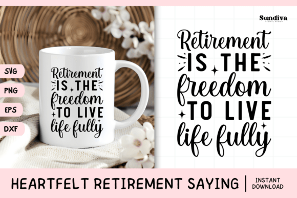 Heartfelt Retirement Quote SVG 1: Graphics for Crafts & Editorial Warmth