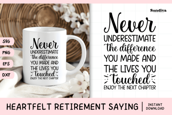 Heartfelt Retirement Quote SVG 2