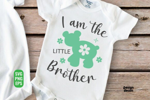 I Am the Little Brother Quote: Graphics for Crafts