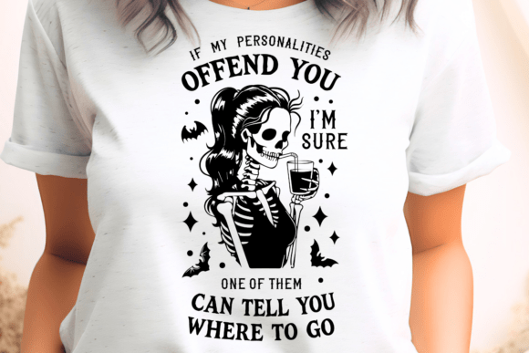 If My Personalities Offend You Quote SVG: Graphics for Crafts