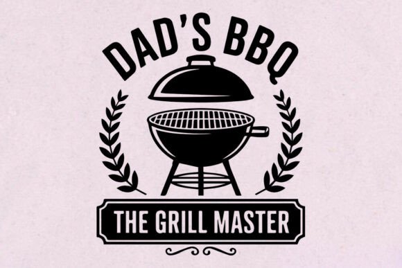 Kitchen BBQ Quote SVG Design for Crafts & Graphics