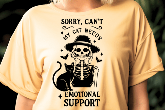 My Cat Needs Emotional Support Quote SVG: Graphics for Crafts & Campaigns
