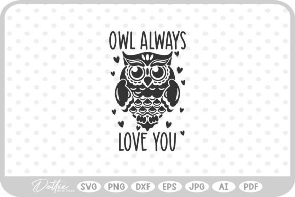 Owl Quote SVG PNG DXF: Graphics for Crafts & Creative Branding