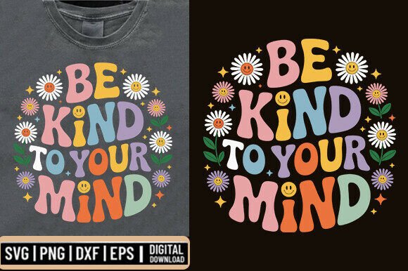 Retro Boho Motivational Quote SVG