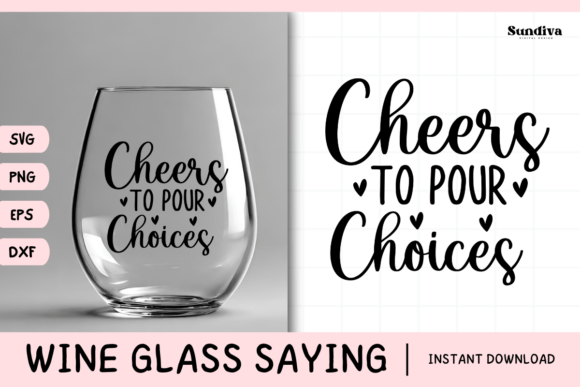 Wine Glass Quote SVG 21: Graphics for Crafts That Spark Joy