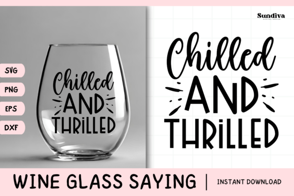 Wine Glass Quote SVG 22: Graphics for Crafts & Joyful Branding