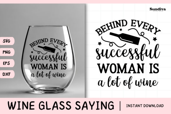 Wine Glass Quote SVG 24: Sass That Stitches Well